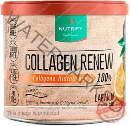 Collagen Renew Verisol - 300G Laranja - Nutrify, Nutrify