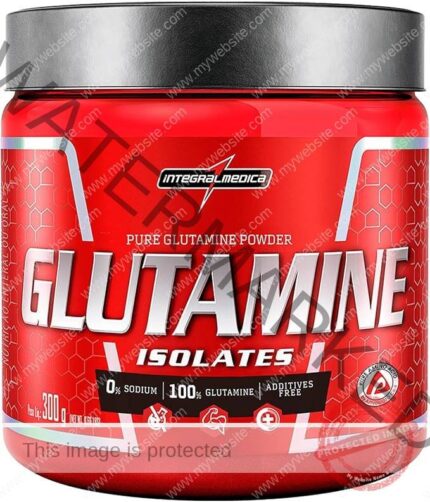 Integralmedica - Glutamina Natural Isolada em Pó - Suplemento Sem Sabor - 300g