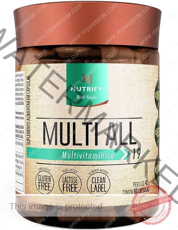 Nutrify-Multivitaminico-Multi-All-60-Capsulas.jpg Nutrify - Multivitamínico Multi All - 60 Cápsulas - Imagem 1